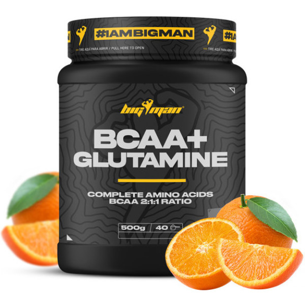 Bigman Bcaa + Glutamine 500 Gr