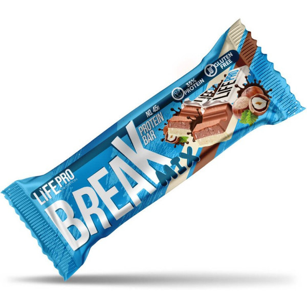 Life Pro Nutrition Break Mix Gluten Free 24 Barritas X 35 Gr