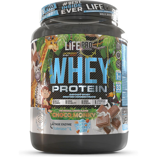 Life Pro Nutrition Whey Chocolade Jungle 1kg Limited Edition