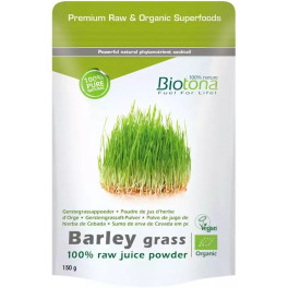 Biotona Hierba Cebada Polvo Barley Grass Raw Juice Powder