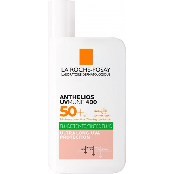 La Roche Posay Anthelios Uvmune 400 Invisible Fluid Spf50+ Color 50 ml Unissex