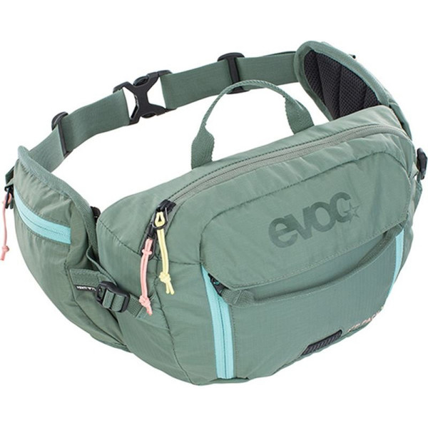 Evoc Riñonera Hip Pack 3l + Hydrapack (1.5 L) Oliva