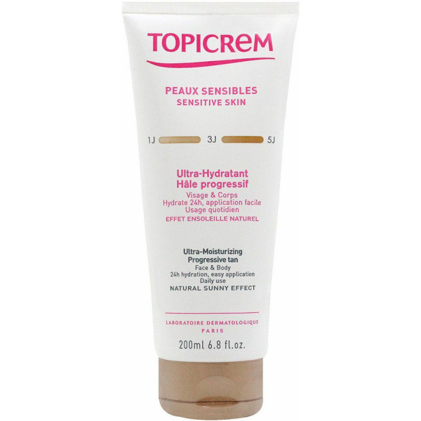 Topicrem Uh Bronzeamento Progressivo Corporal 200ml Unissex