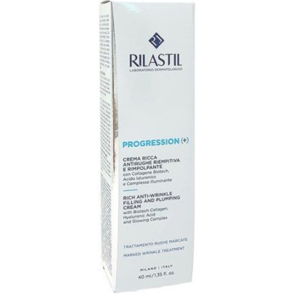 Rilastil Progression(+) Rijke Vulling En Anti-Rimpel Crème 40 Ml Unisex