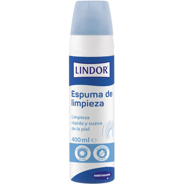 Espuma de limpeza Hartmann Lindor 400 ml unissex