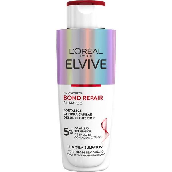 L\'oreal Elvive Bond Repair Shampoo Fortalecedor 200 ml Feminino