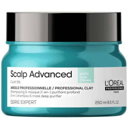 L'Oreal Expert Professionnel Shampoo Purificante e Máscara Advanced Scalp Clay Shampoo e Máscara Máscara 250 ml Unissex