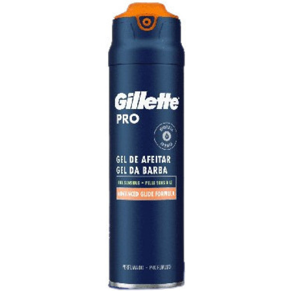 Gel de barbear Gillette Pro Sensitive 200ml masculino