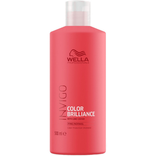 Wella Inívigo shampoo de cor brilhante cabelos finos 500 ml unissex