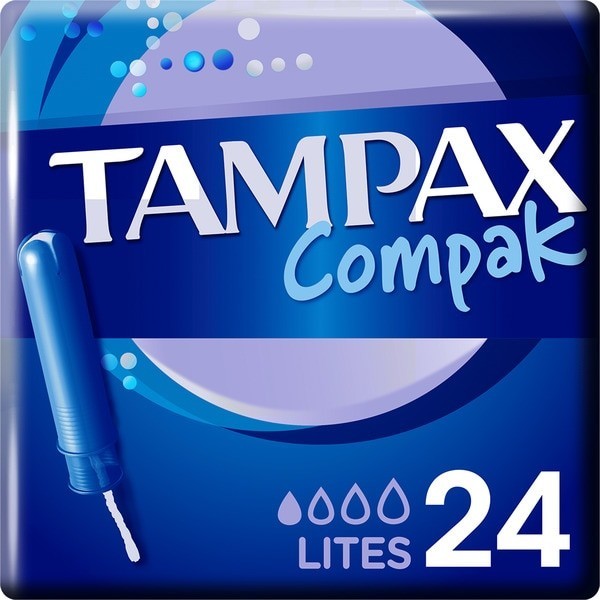Tampax Compak Tampón Lites 24 U Mujer