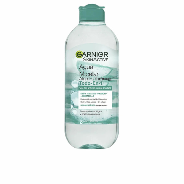 Garnier Skinactive Aloe Hialurónico Agua Micelar Todo En 1 400 Ml Mujer