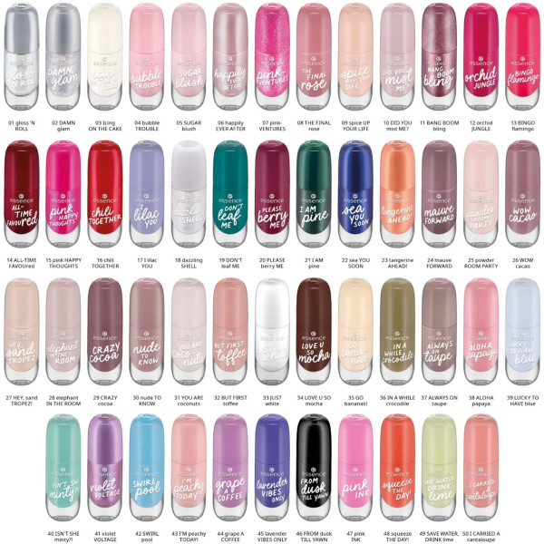 Essence Gel Nail Colour Esmalte De Uñas 53-power To The Sunflower 8 M L Mujer