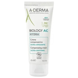 A-derma Biology Ac Hydra Crema Ultracalmante 40 Ml Unisex