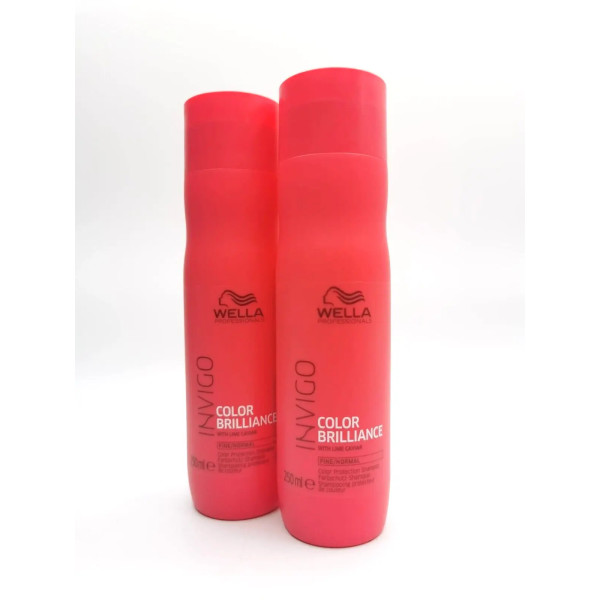 Wella Invigo Color Brilliance Shampoo Fine Hair 250 Ml Unisex