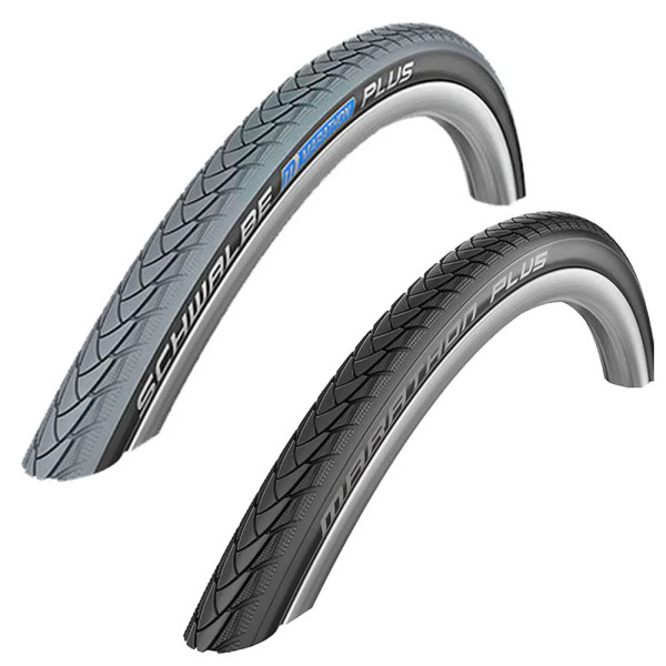 Schwalbe Cubierta Marathon Plus 24x1-3/8 Hs440 Evo Smartguard Twinskin Nmc Rigida Negro 37-540