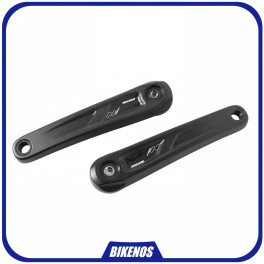 Miche Juego De Bielas Xm-h E-bike Isis Yamaha/bosch/polini 170 Mm Aluminio Negro