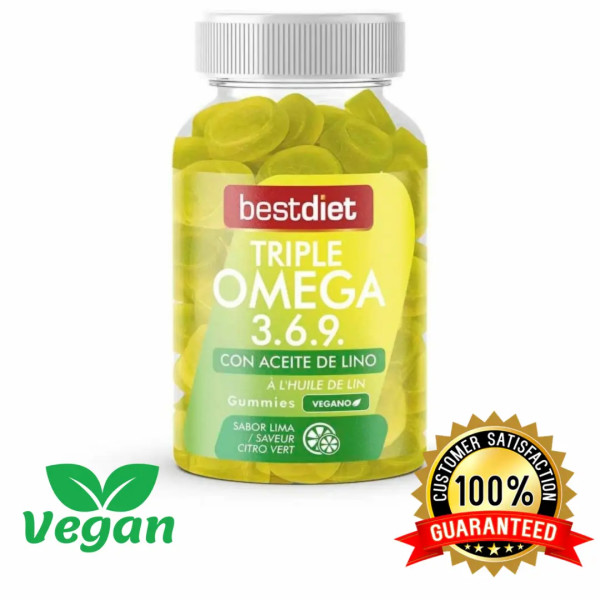 Bestdiet Triple Omega 3.6.9. Gummies 60 U Unisex