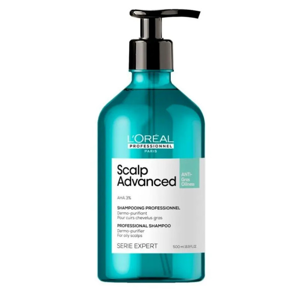 L\'oreal Expert Professionnel Scalp Advanced Anti-untuosità Dermopurificante Shampoo 500 Ml Unisex