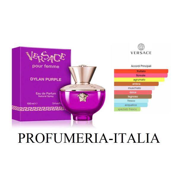 Versace Dylan Purple Eau De Parfum Vaporizador 50 Ml Unisex