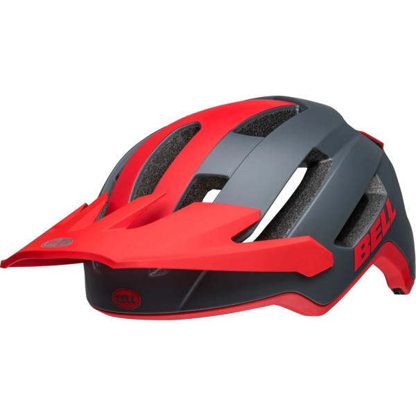 Bell 4forty Air Mips Matte Grey/red M - Casco Ciclismo