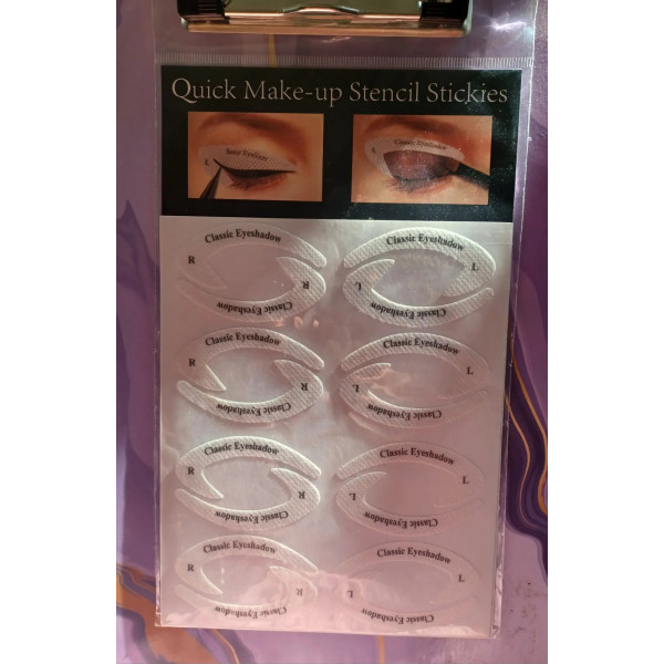 Momo Stencils Contorno de maquiagem e sombras para os olhos 64 U Woman