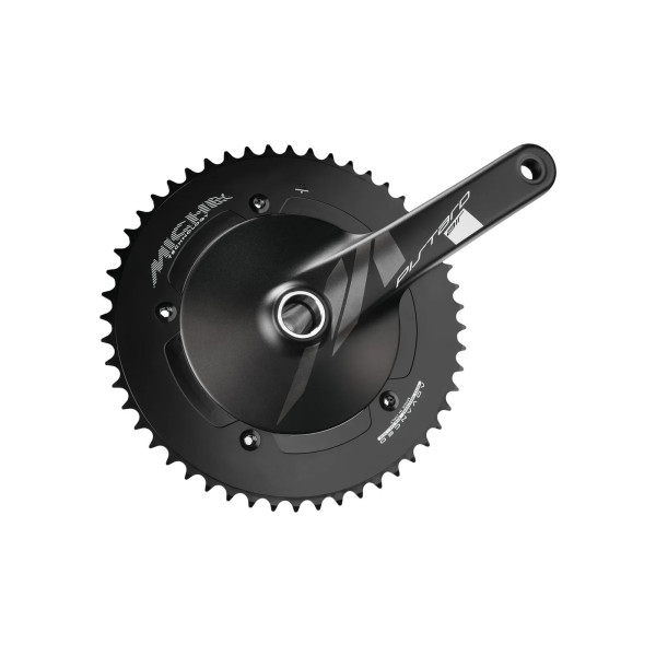 Miche Juego De Bielas Y Plato Pistard Air Evo Max 144 Bcd 170 Mm 50d Aluminio Negro