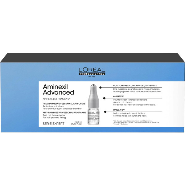 L'Oreal Expert Professionnel Aminexil Advanced Anti-Haarausfall-Aktivator 42 x 6 ml Unisex