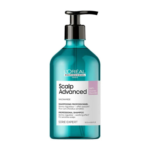 L\'Oreal Expert Professionnel Scalp Advanced Shampoo Dermoregolatore Anti-Disagi 500 Ml Unisex