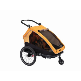 Xlc Remolque Niño Duo S 20" Amarillo/naranja/antracita