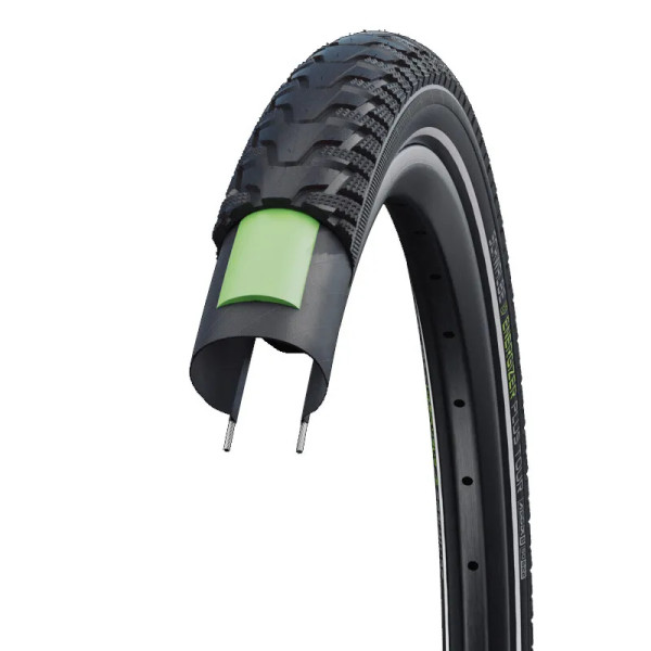 Schwalbe Cubierta Energizer Plus Tour 28x2.15 Hs485 Perf Greeng.twinskin Addix E Rig.negr Ref.55-622