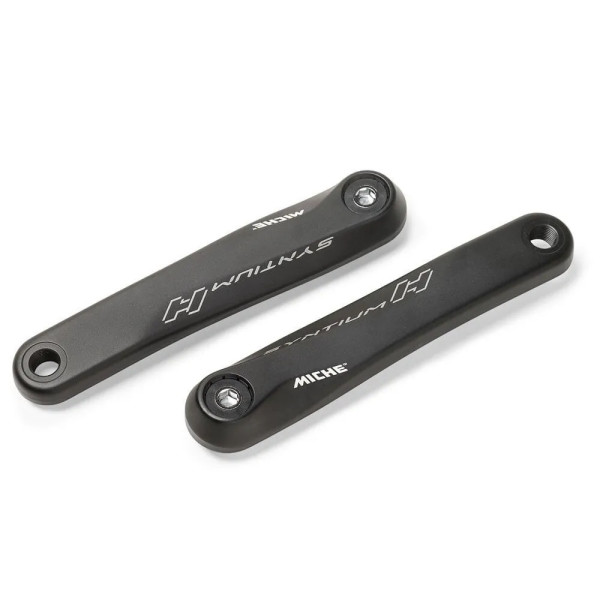 Miche Juego De Bielas Syntium-h E-bike Isis 172.5 Mm Aluminio Negro