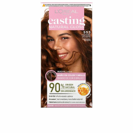 L'oreal Casting Natural Gloss 553-castaño Picante 180 Ml Unisex