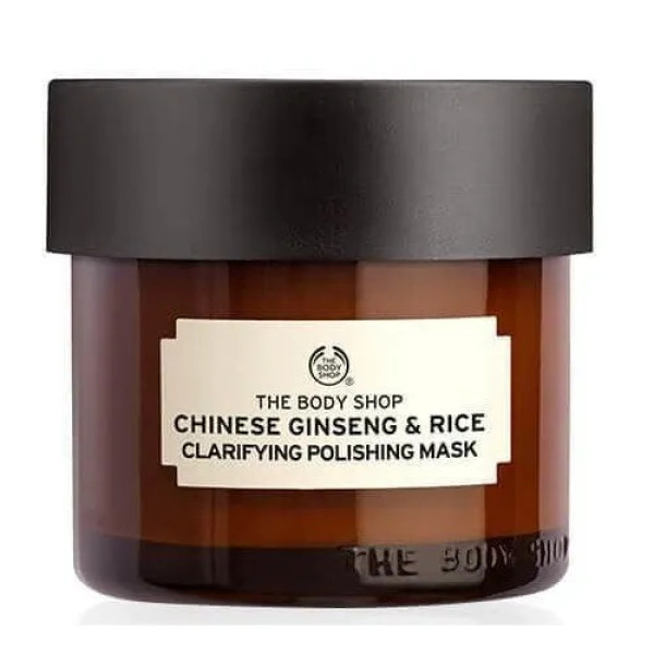 The Body Shop Chinese Ginseng & Rice Masque de polissage clarifiant 75 ml unisexe