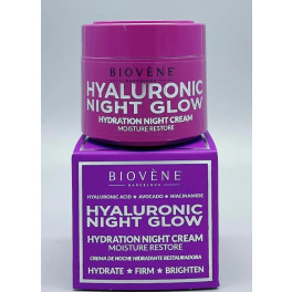 Biovene Hyaluronic Night Glow Hidratação Creme Noturno Restaurador de Umidade 50 ml Feminino