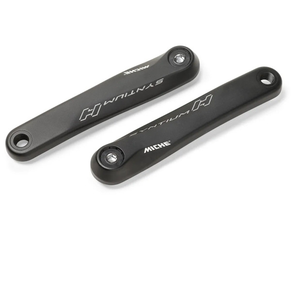 Miche Juego De Bielas Syntium-h E-bike Isis 165 Mm Aluminio Negro