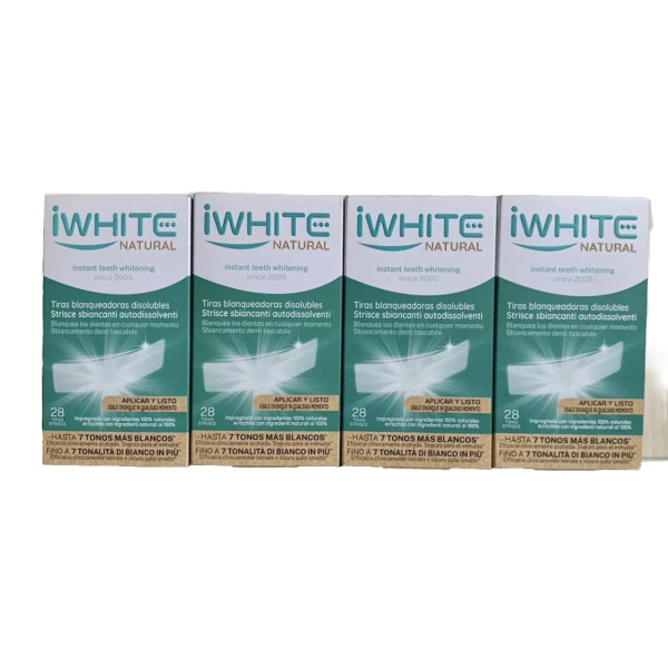 Iwhite Tiras Blanqueadoras Disolubles 28 U Unisex