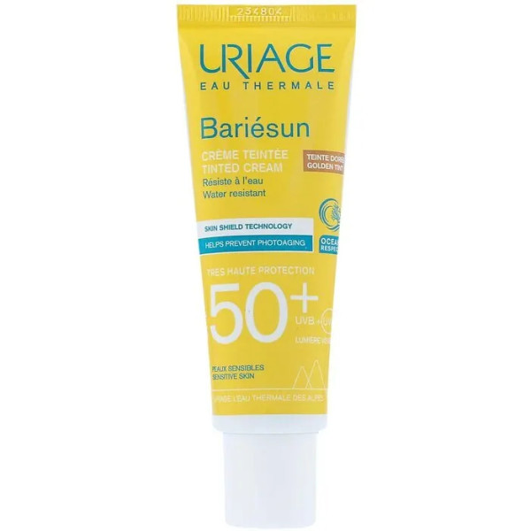 Uriage Bariésun Crema Spf50+ Color Dorado 50 Ml Unisex