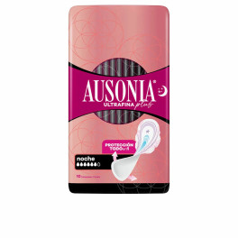 Ausonia Ultrafina Plus Compresas Noche Alas 10 U Mujer