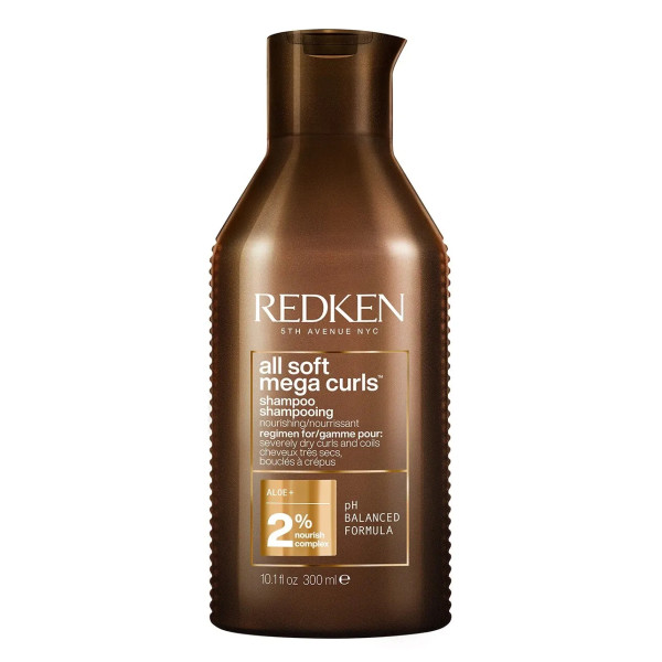 Redken All Soft Mega Curls Shampooing 300 Ml Unisexe