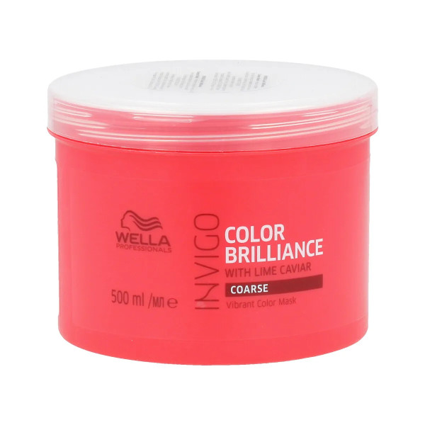 Wella Invigo Color Brilliance Máscara para Cabelos Grossos 500 ml Unissex