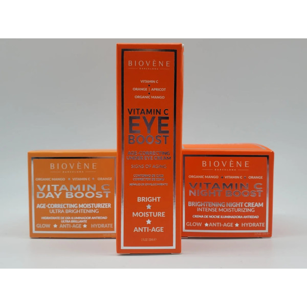 Biovene Vitamine C Eye Boost Leeftijdcorrigerende Verhelderende onderoogcrème 30 ml Woman