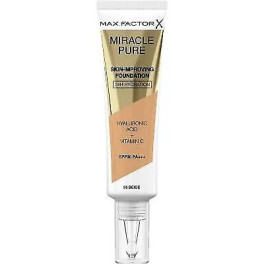 Max Factor Miracle Pure Foundation Spf30 55-beige 30 Ml Mujer