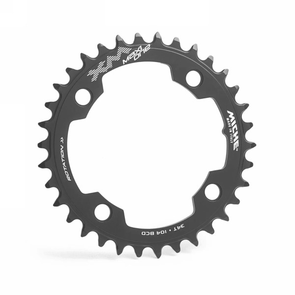 Miche Plato Xm Maxi One E-bike 104 Bcd 4 Brazos 34 Dientes Aluminio Negro