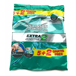 Wilkinson Extra2 Sensitive Maquinilla Desechable 5 + 2 U Unisex