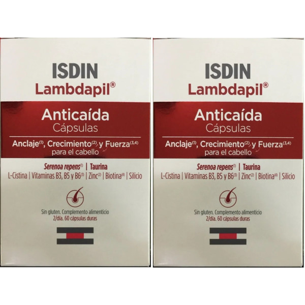 Isdin Lambdapil Anticaída Duo 2 X 60 Cápsulas Unisex