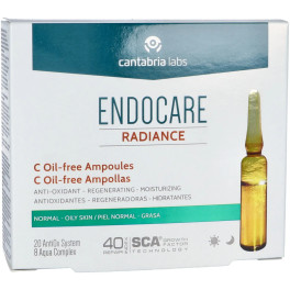 Endocare Radiance Oil-free 10amp X 2ml Unisex