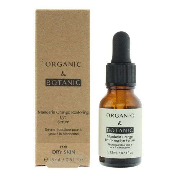 Organic & Botanic Mandarin Orange Restoring Eye Serum 15 Ml Donna