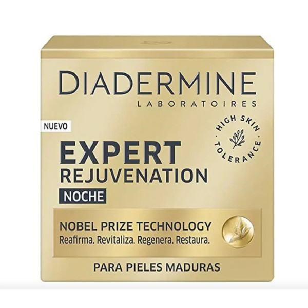 Diadermine Expert Rajeunissant Crème de Nuit Peaux Matures 50 Ml Unisexe