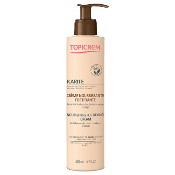 Topicrem Karité Crème Nourrissante Fortifiante 200 Ml Unisexe