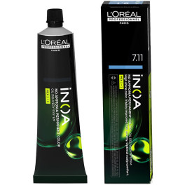 L'oreal Expert Professionnel Inoa No Ammonia Permanent Color 7.11 60 Gr Unisex